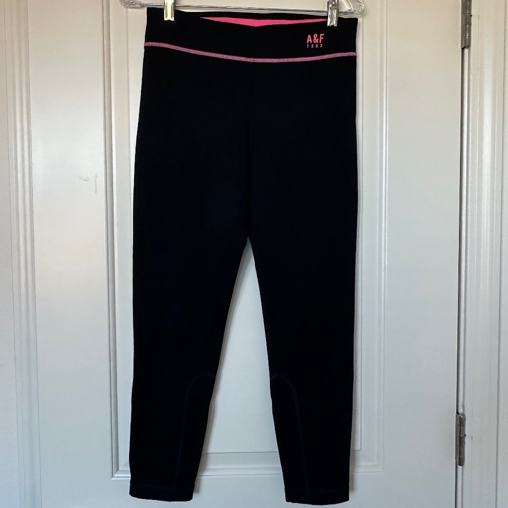 Abercrombie & Fitch Sporty Legging (Navy/Size L)